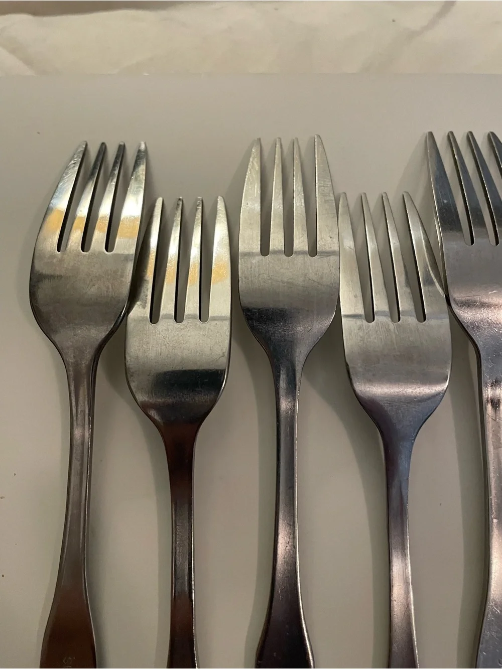 Vintage Superior Stainless Newbriton Dinner Forks Set Of 8